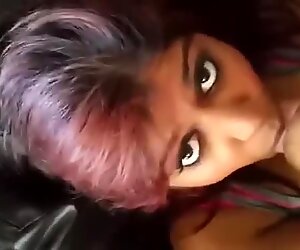 Indian Slut Mad At White Guy For Recording.. But Blows Anyway For A Bit