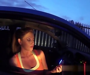 Fake Cop Hot gym MILF pulled over and fucked