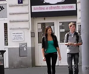 HUNT4K. Submissive cheating witnesses promiscuous GF fucked hard by lover