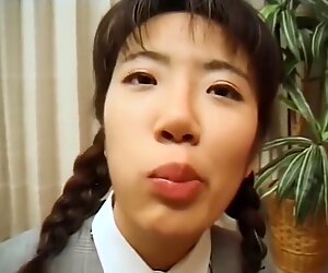 Japonesas gajas são aulas de economia doméstica sêmen gozar engolir