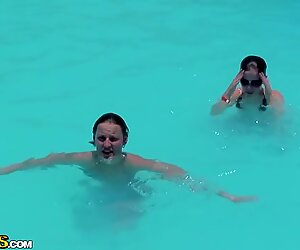 Aprilia & Lexxis & Zuzka in hot lassie rides dick in a hotel sex video