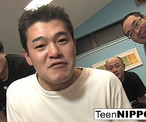 Harajuku Hottie Gets Gangbanged - NipponTeen