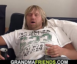 Mature threesome, czech orgy, rijp dp