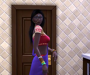 Stepson Catches StepMom Masturbating In Bedroom Then She Called Him To Bed And Told Him To Shut Up - Indian StepMom And StepSon