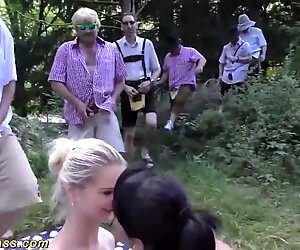 outdoor oktoberfest fuck orgy