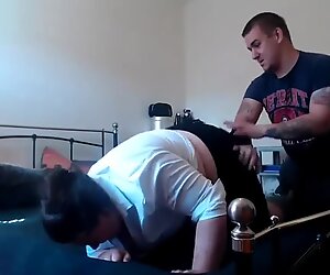 fat school girl caught masturbating and punished