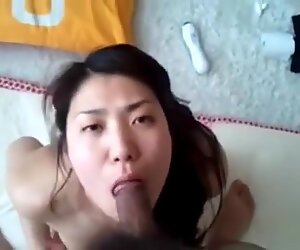 Korean cum swallower