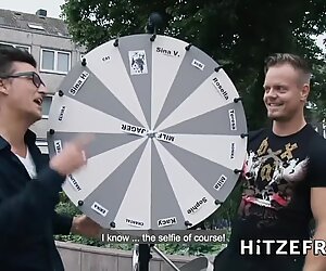 HITZEFREI humungous hooter German mummy Sina Velvet fucked in the gym