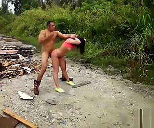 Bdsm gangbang police first time Car problems in the middle of nowhere