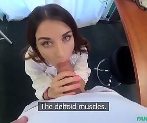A Dirty Doctor Gives A Sexy Student The Pounding She Craves - Camilla Moon