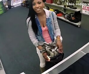 (EBONY BLACK MILF!) HUMILIATED SLAVE IN FRONT OF BLACK HUBBY FOR (WMC!)