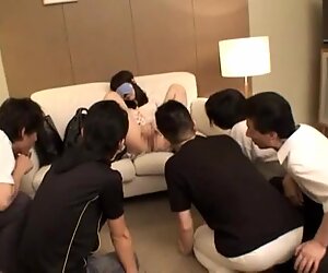 Hot Japanese Babe Gets Fucked and Covered in Thick Jizz