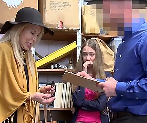 Granddaughter And Grandma Get Caught Shoplifting