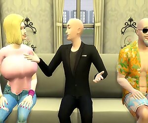 Dragon Ball Porn Epi 30 Numero 18 Androide Entrenada Sexualmente por el Maestro Roshi Pervertido al Frente de su Marido Cornudo