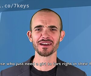 Fart in mouth, hairy japanese pee fart